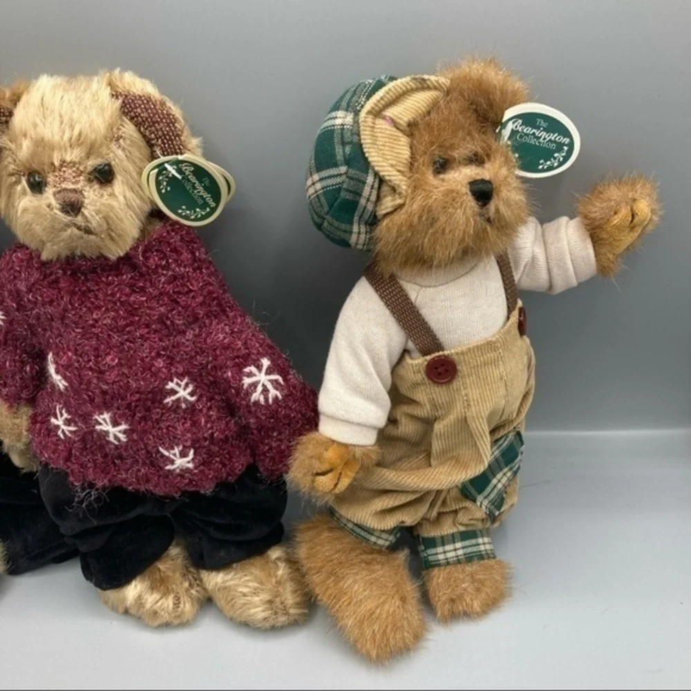 💋 ✨Bearington Collection Toby #1369 NWT Sweater Holiday Bear 🐻